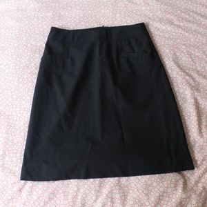 Banana Republic Black Stretch Pencil Skirt